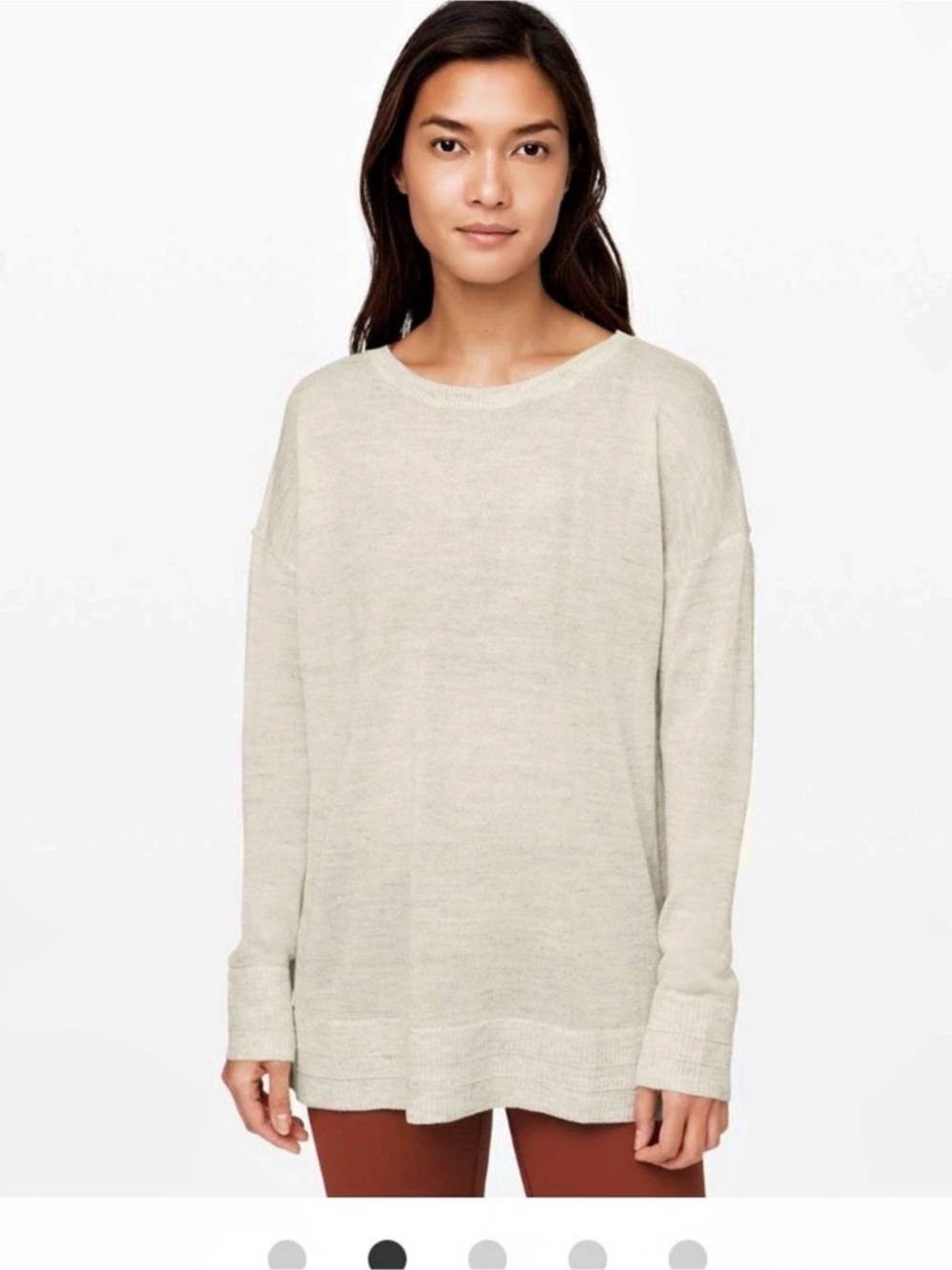 lululemon Wellbeing Crew Sweater - Linen